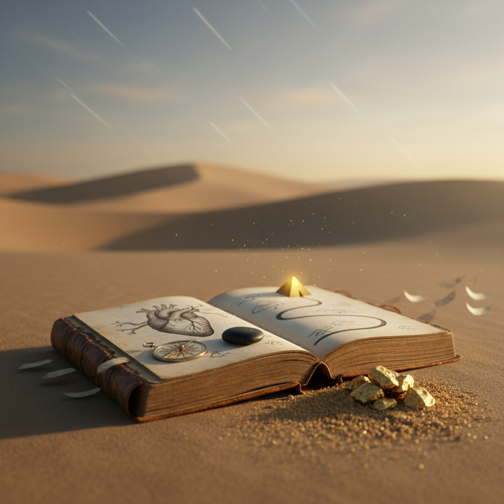 Kaj razkriva Alkimistova knjiga o iskanju notranjega miru in smisla?