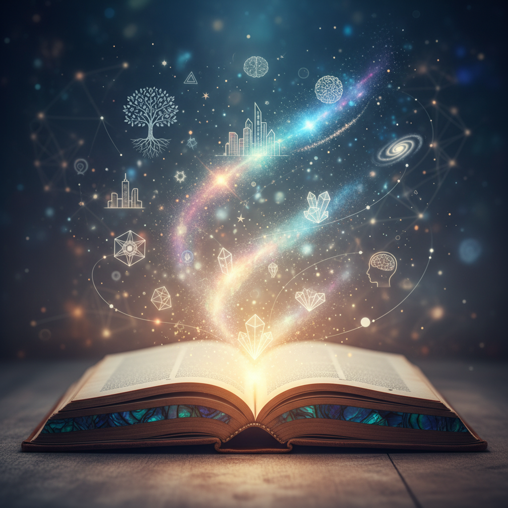 Kaj razkriva čarobna knjiga o skritih močeh človeške domišljije