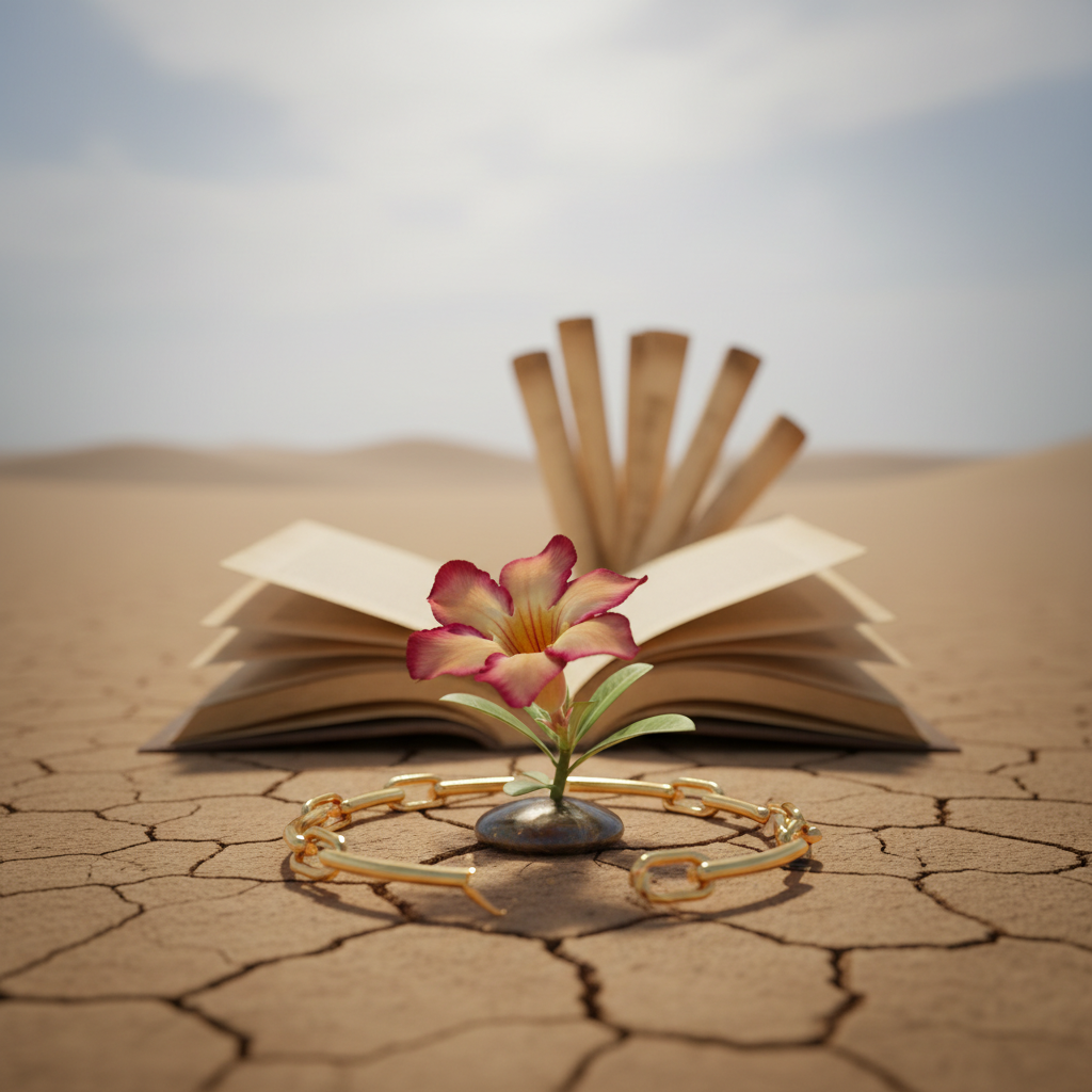 Kaj razkriva knjiga Puščavska roža o pogumu in moči žensk