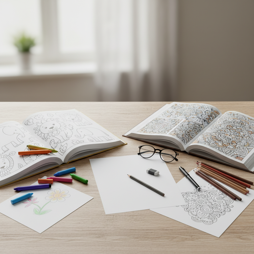 Kako izbrati pravo knjigo za pobarvanko za otroke in odrasle
