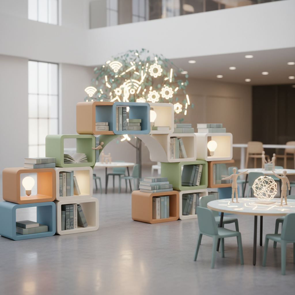 Kako je knjižnica Trzin postala središče skupnosti in prostor navdiha