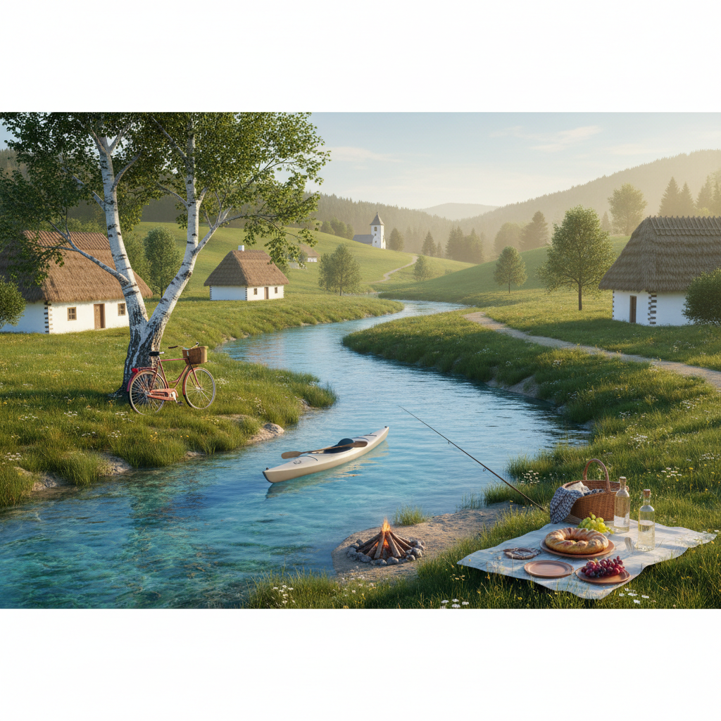 Poletni oddih v Starem Trgu ob Kolpi: skriti dragulj Bele krajine