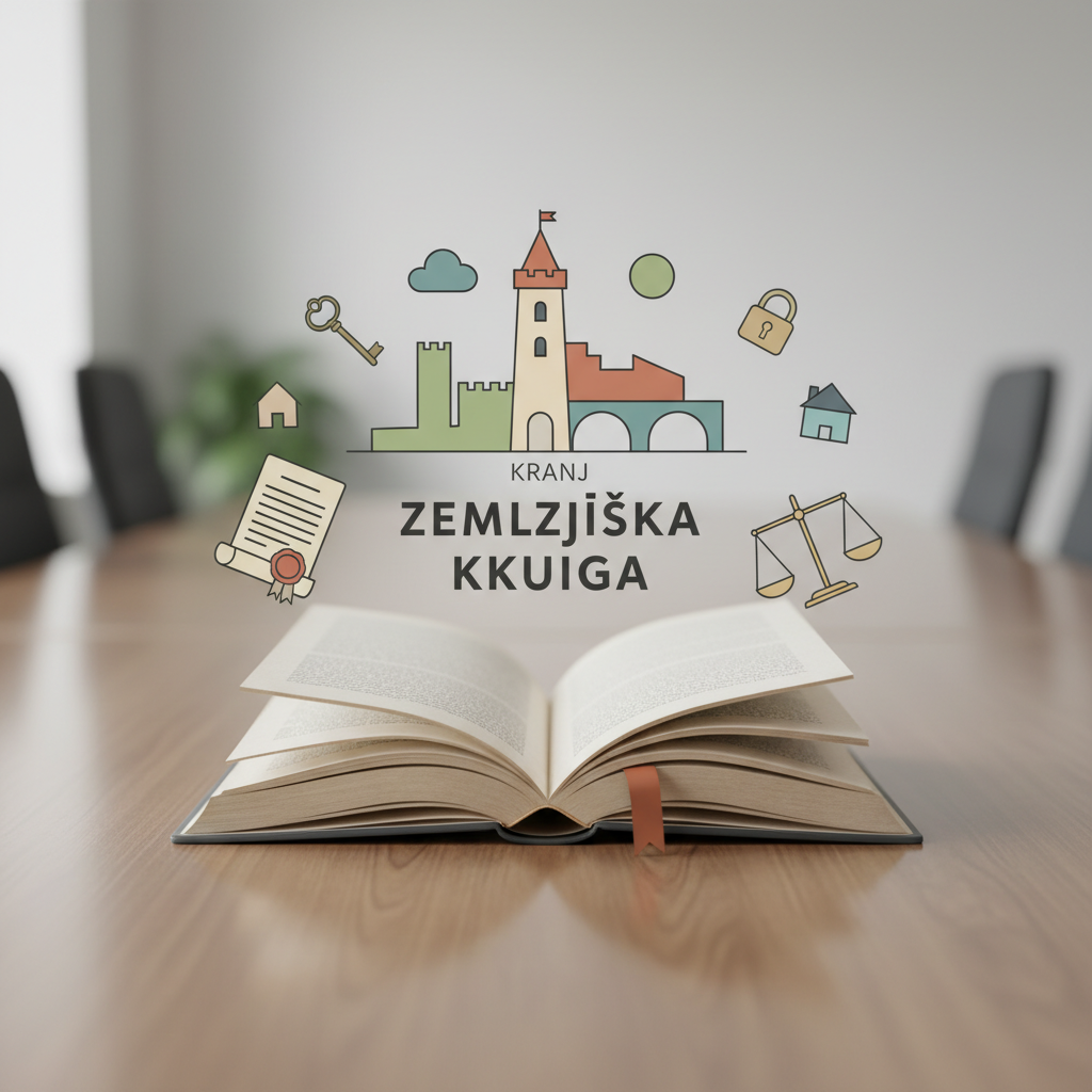 Zemljiška knjiga v Kranju: uradne ure in postopki, ki jih morate poznati