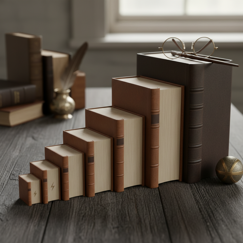 Harry Potter knjige po vrsti: Celoten seznam vseh delov